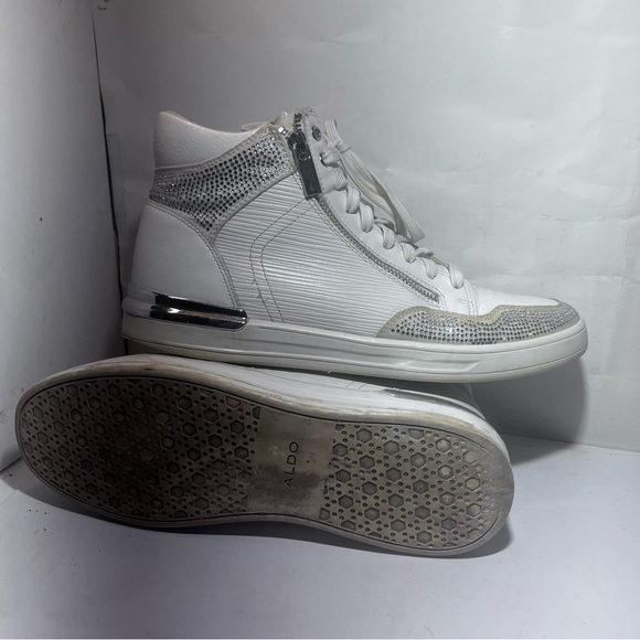 Aldo women's sauerberg high top trainers - Picture 6 of 7